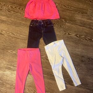 Toddler Girl Clothing Lot Of Five